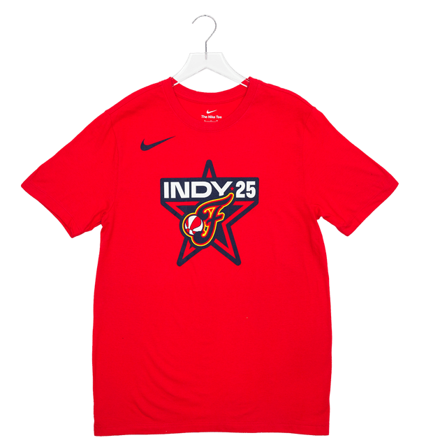 Adult WNBA All-Star Indy Short-Sleeve Indy Core Cotton T-Shirt in Red by Nike