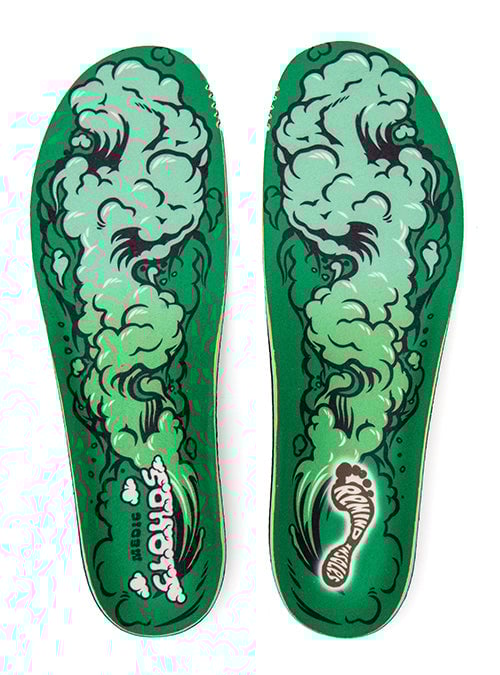 MEDIC CLOUDS 5.5MM Mid-High Arch Insoles