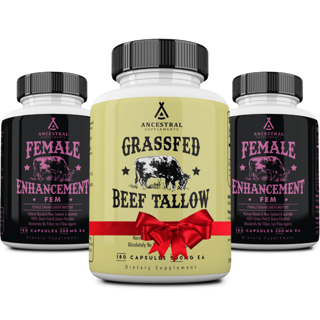 Female Vitality Stack (with FREE Tallow)