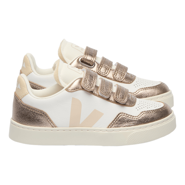 V-90 Velcro Leather - White Sable Bronze