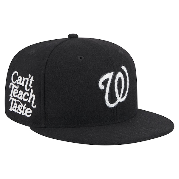 Men's Washington Nationals  New Era Black Diet Starts Monday 59FIFTY Fitted Hat