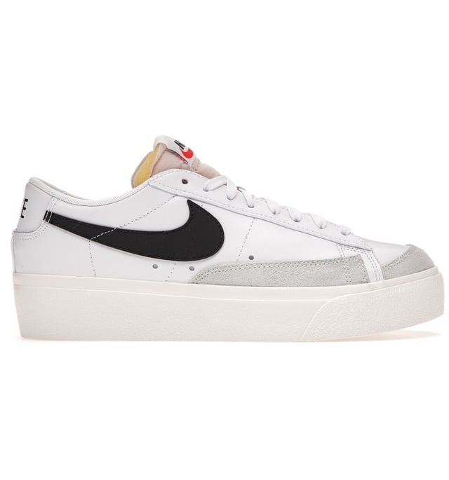 Nike Blazer Low Platform White Black (Women's)
