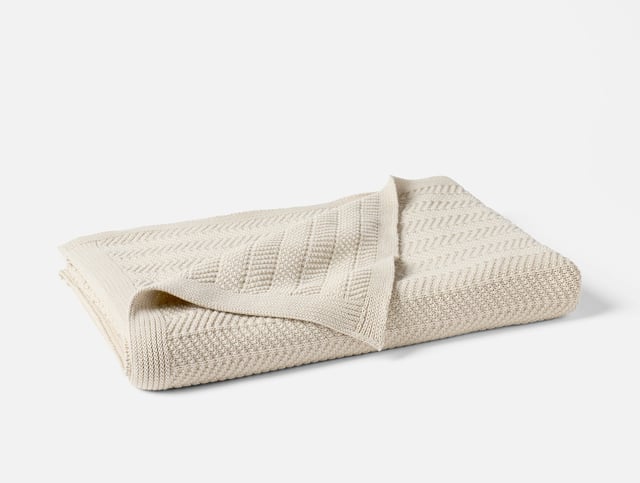 Hermosa Organic Knit Throw