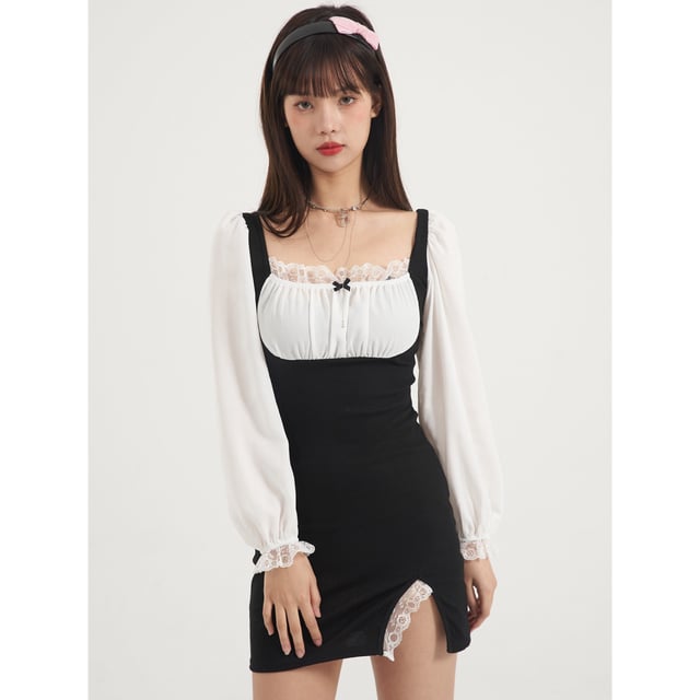 Lucy Maiden Lace Dress ~ HANDMADE
