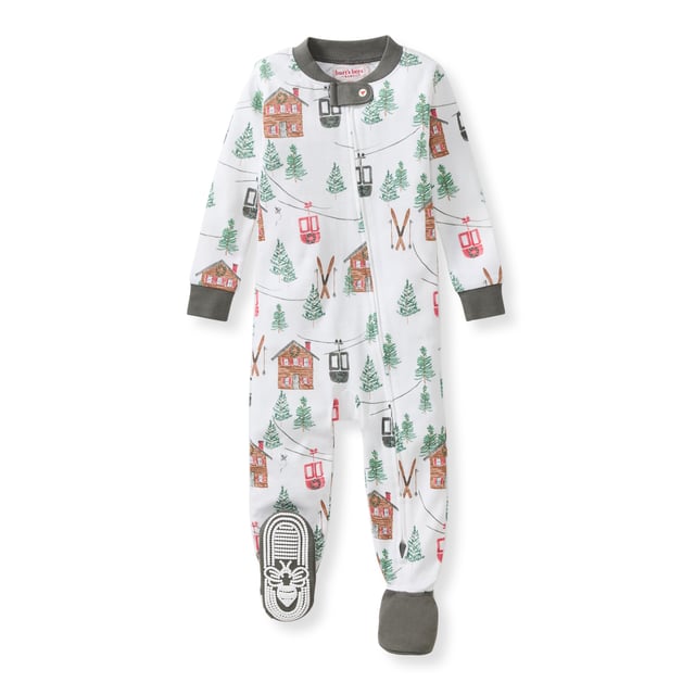 Ski The Alps Matching Family Pajamas
