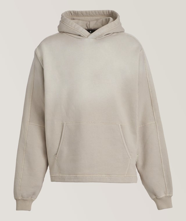 Step Hem Hooded Sweatshirt 