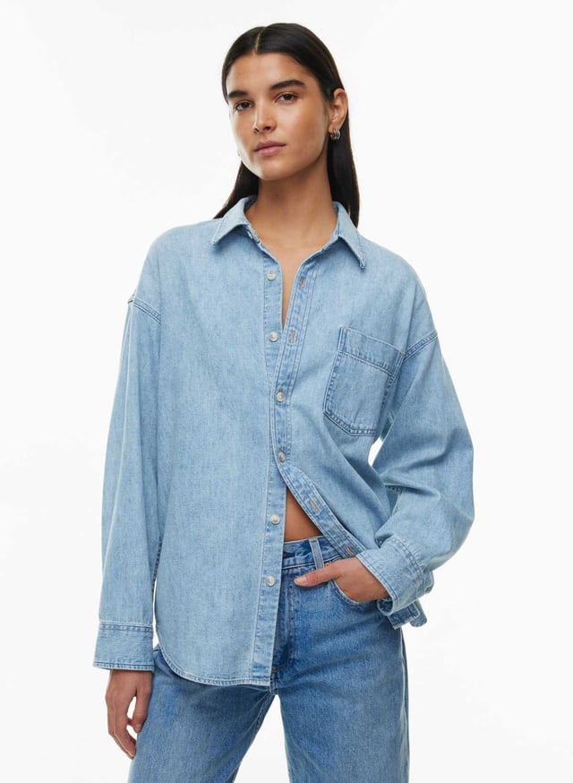 THE '80S COMFY DENIM SHIRT