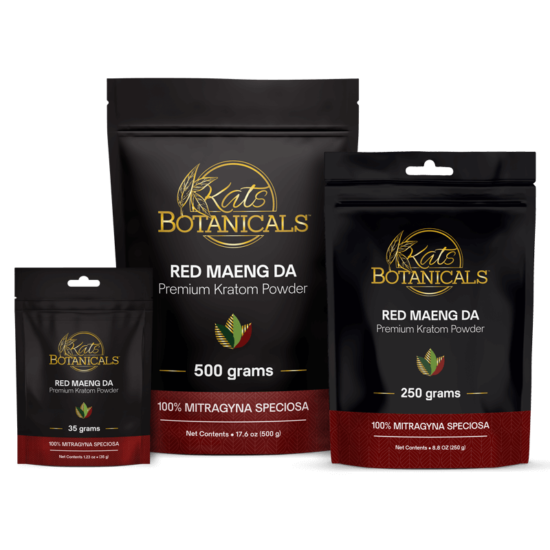 RED MAENG DA KRATOM POWDER