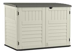 Suncast® Stow-Away® 6 x 4 x 4 Horizontal Outdoor Resin Storage Shed