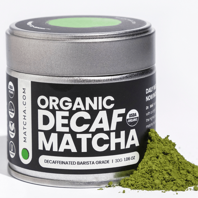 Organic Decaf Matcha, Matcha for Lattes (Low-caffeine)