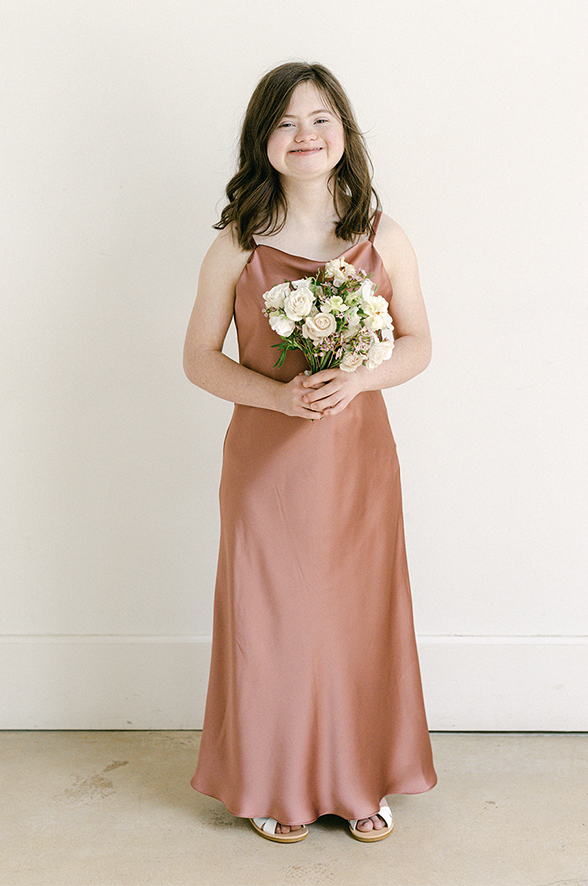 Juniors Skye Satin Dress | Made To Order
