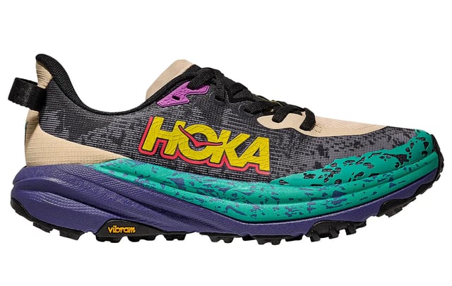 HOKA Men's Speedgoat 6 D Width Trail Running Shoe