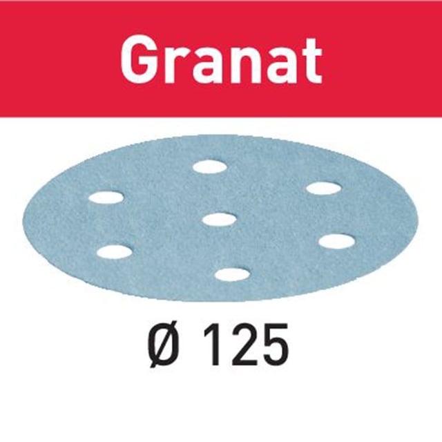 5" Festool Granat D125 Abrasive Discs