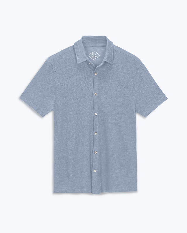 Knit Ola Shirt / Wave