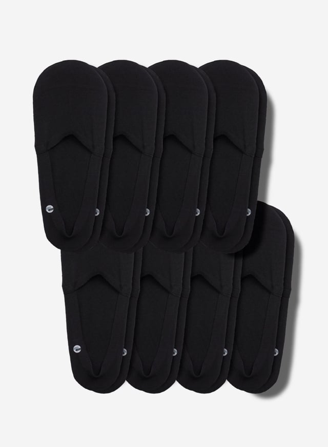 Organic Cotton No Show Socks 8-Pack