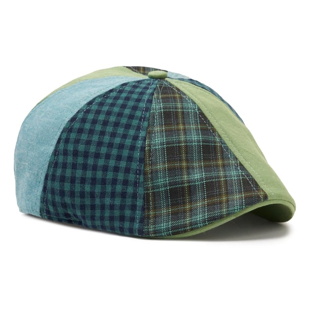 The Loch Ness Boston Scally Cap - Multi-Color Patchwork