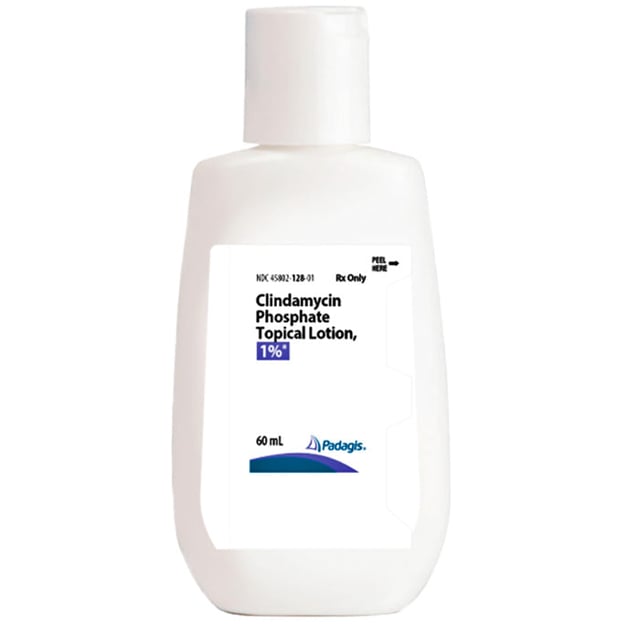 Clindamycin Lotion 1% Acne Treatment Antibiotic Skin Lotion 60 mg