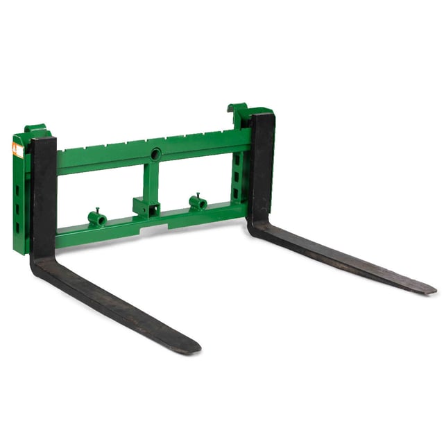 Economy Series Pallet Fork Frame Attachment, Fits John Deere Tractors