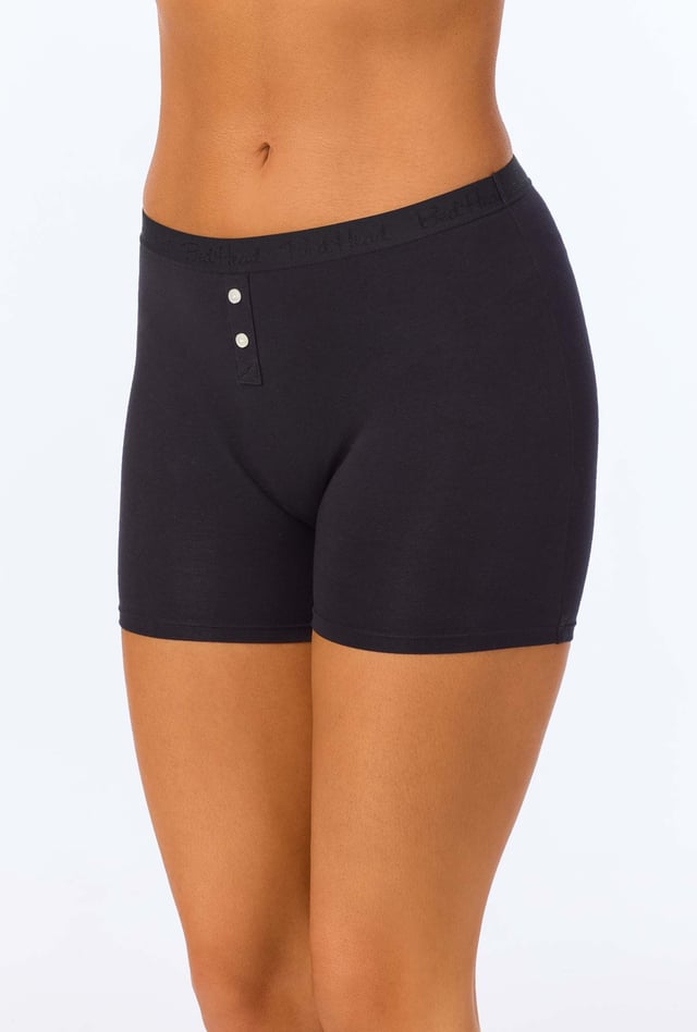Black Stretch Jersey Boxer Short