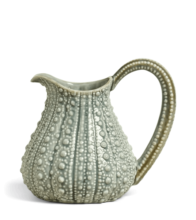 Urchin Porcelain Jug - Sea Blue