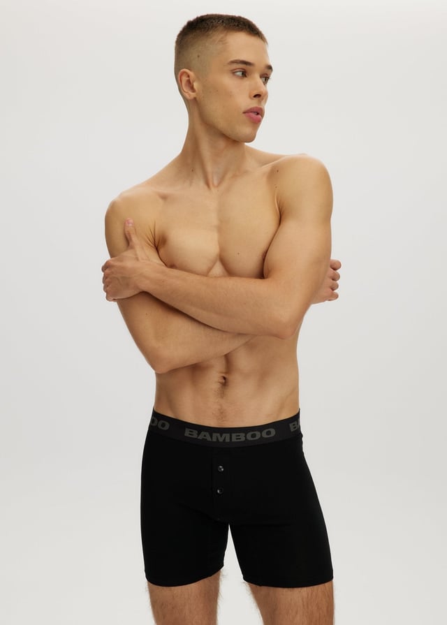 3-Pack Buttoned Boxer Briefs 5"