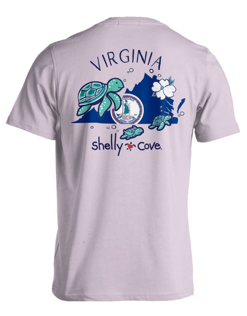 VIRGINIA TURTLES COMFORT COLORS TEE (PRINTED TO ORDER)
