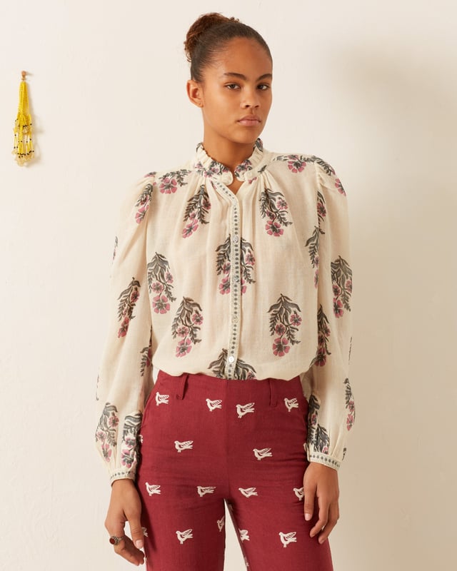 Annabel Mirabilis Wool Shirt