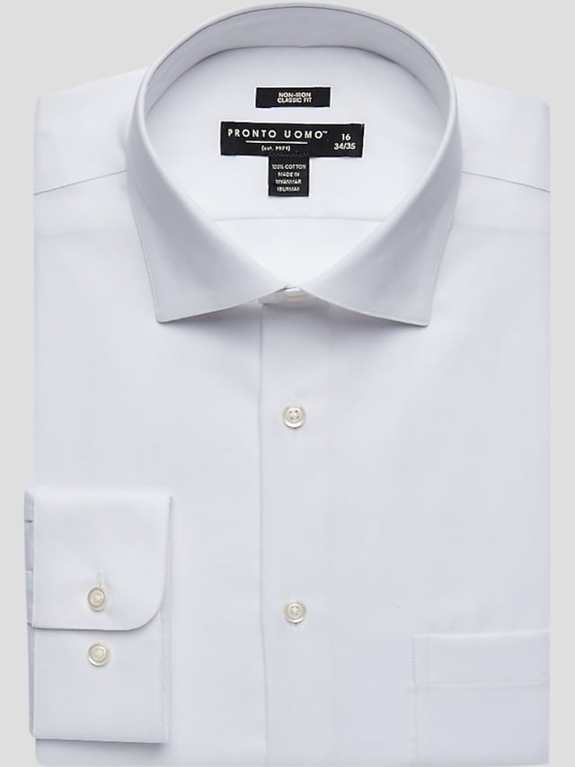 Queens Oxford Classic Fit Dress Shirt