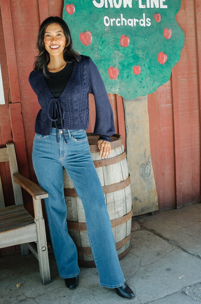 preorder - Katie High Rise Vintage Classic Wide Leg