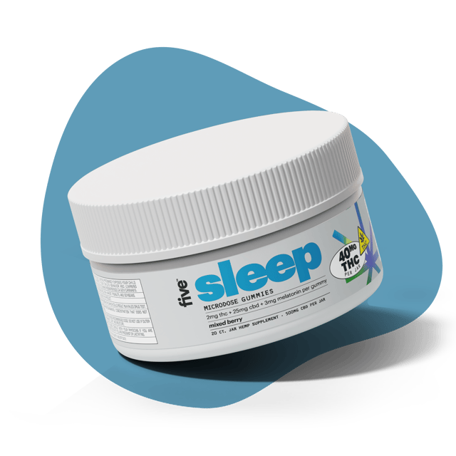 sleep microdose thc + cbd gummies