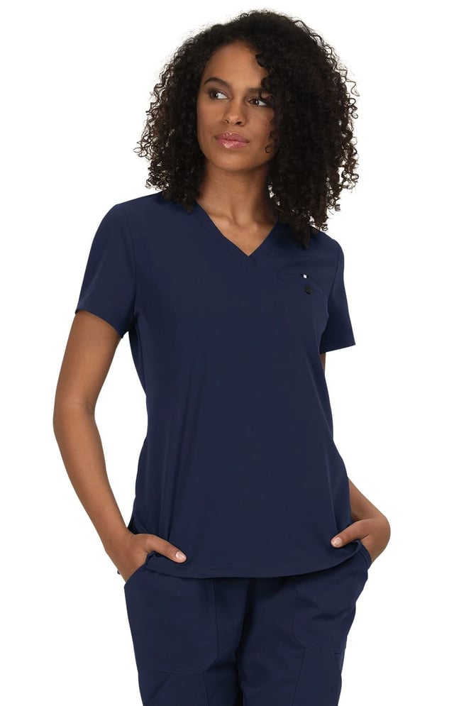 koi Next Gen Ready to Work Women's 1-Pocket Tuck-In Scrub Top