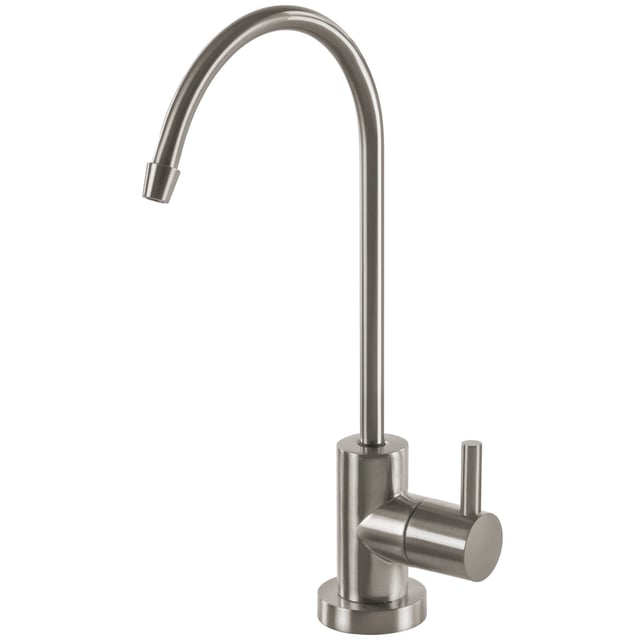 Express Water Modern Water Filter Faucet – Brushed Nickel Faucet – 100% Lead-Free Drinking Water Faucet – Compatible with Reverse Osmosis Water Filtration Systems - PRTFCT14001MBN