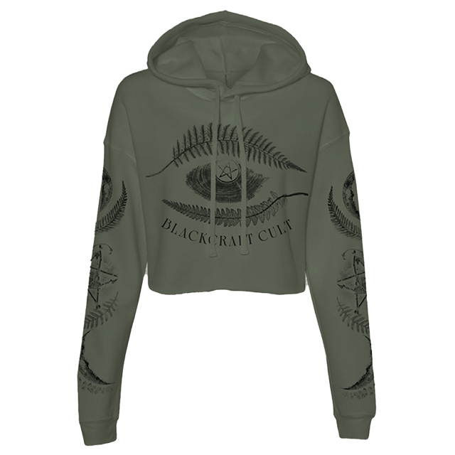 Plant Future Cropped Hoodie