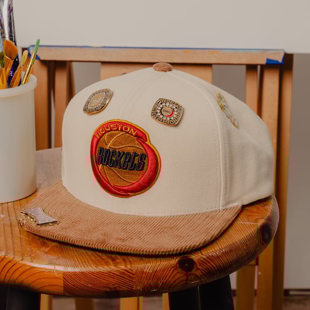 Houston Rockets x Donkeeboy Mitchell & Ness HWC Fitted Cap
