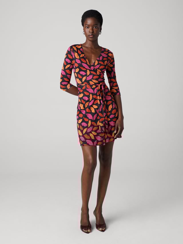 Julian Silk Jersey Wrap Dress