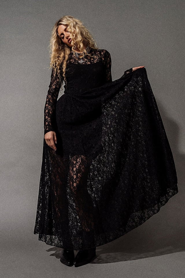 Spellbound Lace Maxi Dress