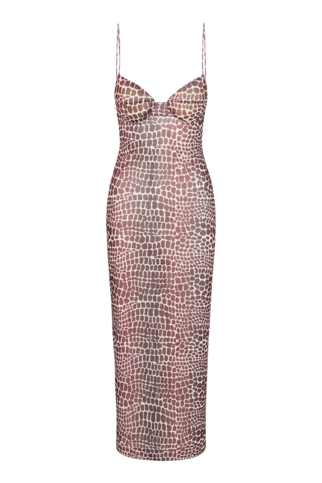 FLORENCE DRESS - LIZARD