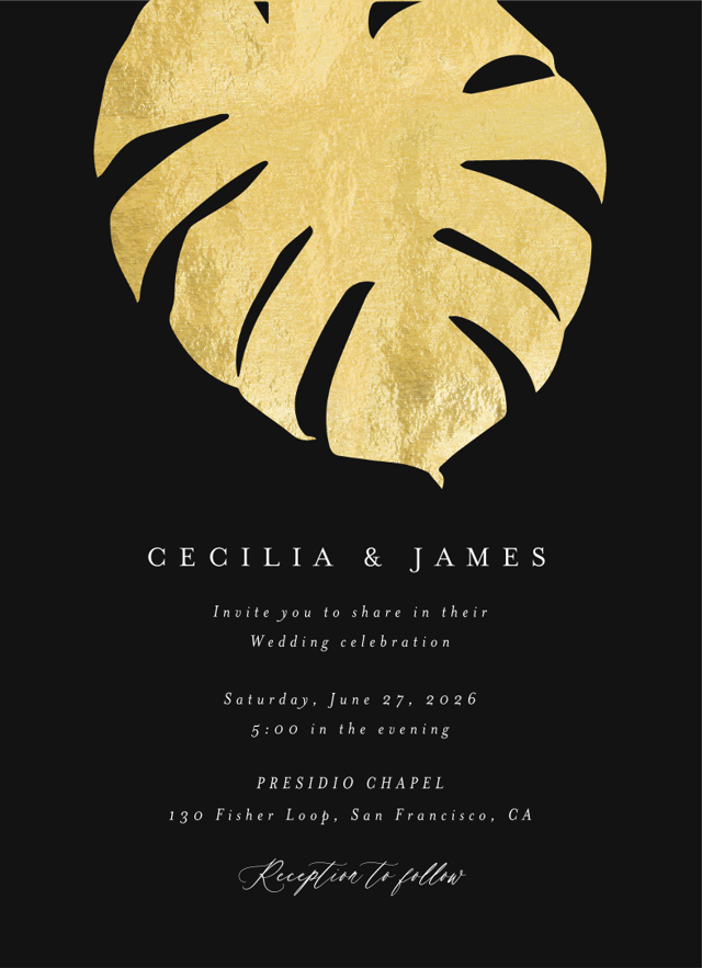 Maui Invitation