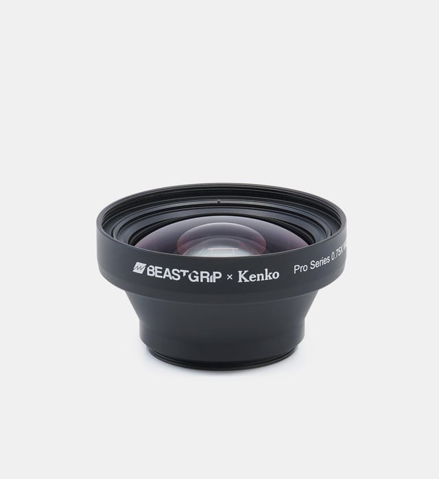 Beastgrip x Kenko Pro Series 0.75X Wide Angle Lens