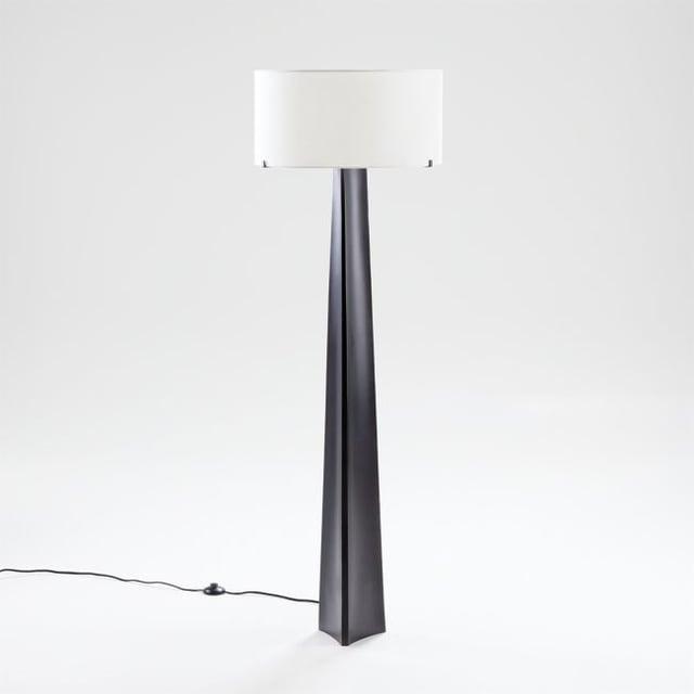 Isla Bronze Triangle Floor Lamp 61"