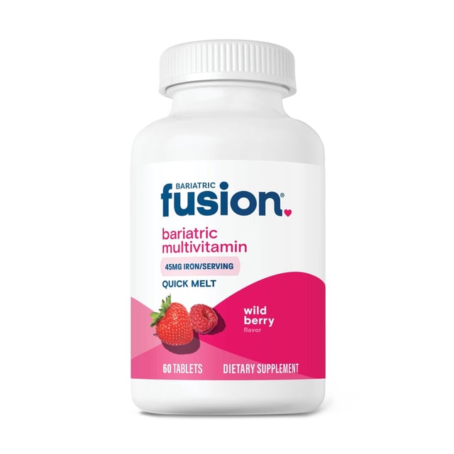 Wild Berry Bariatric Multivitamin with 45mg Iron Quick Melt
