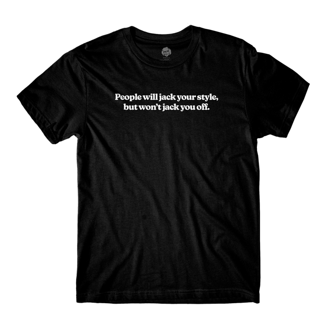 Jack Your Style Black Tee