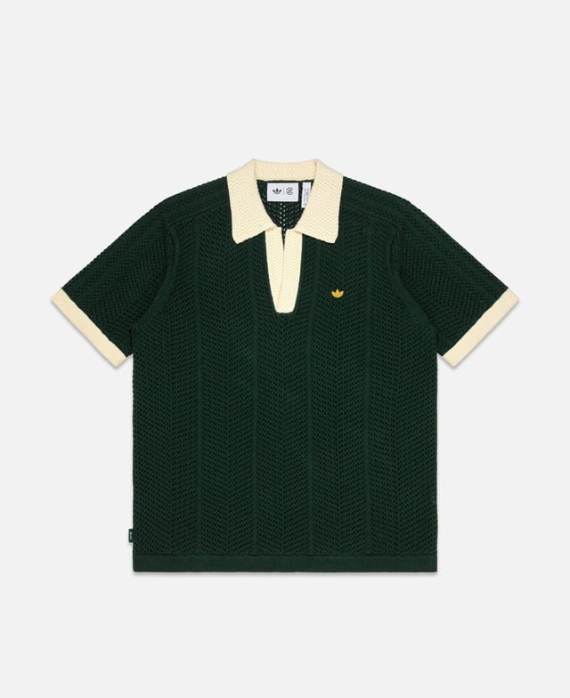 CLOT Knit Polo by Edison Chen (Green)