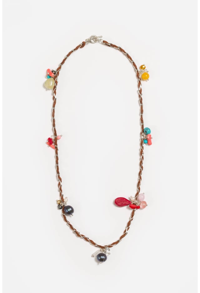 PRECIOUS PEARL CHARM NECKLACE
