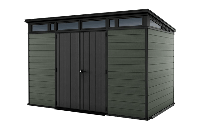 Cortina 11x7 Storage Shed - Green