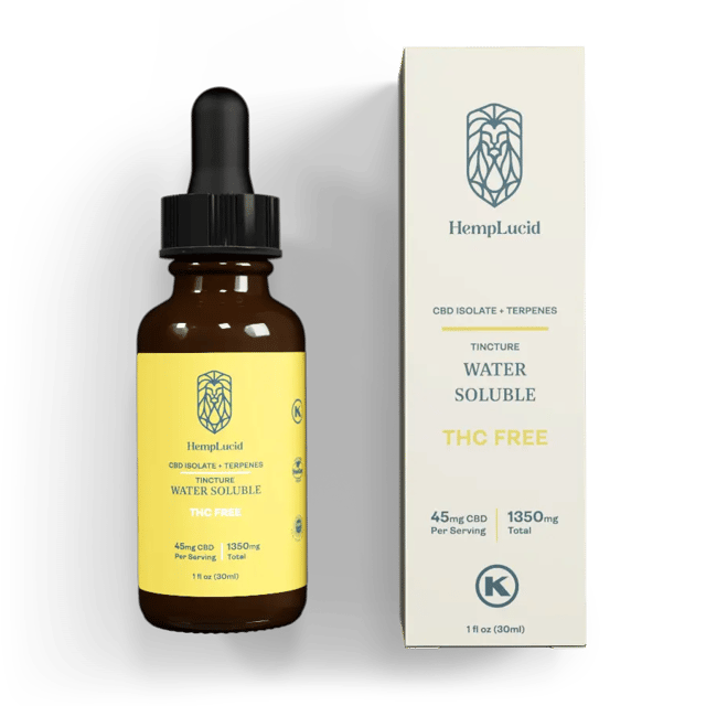THC-Free Water Soluble CBD Isolate + Terpenes