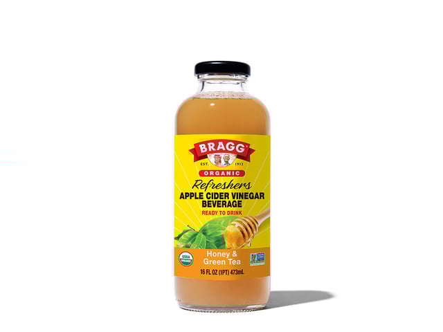 Apple Cider Vinegar Refresher, Honey Green Tea, 2 Pack