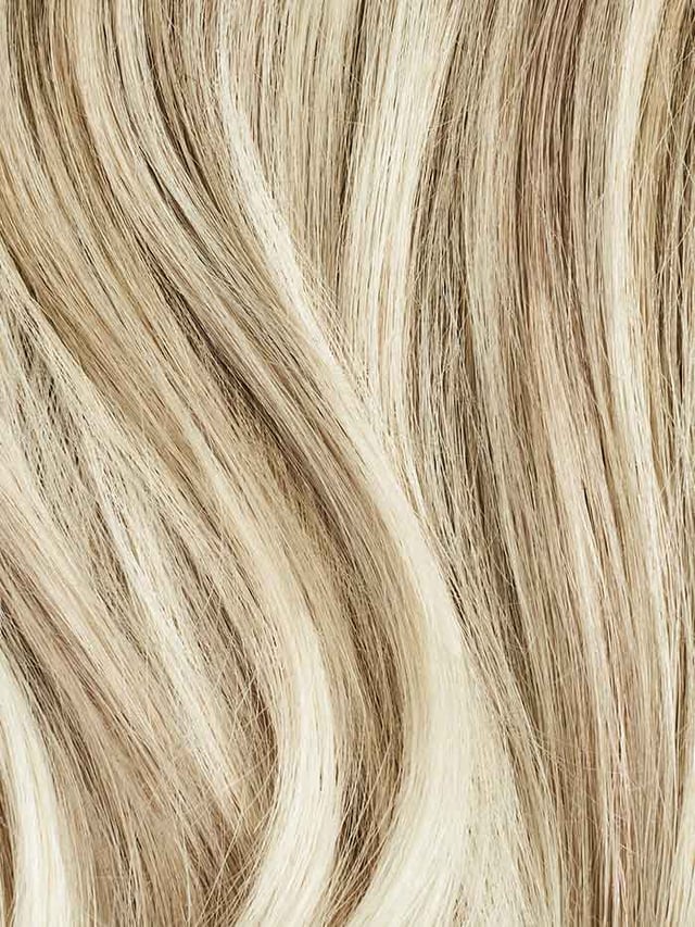 16" Seamless Mocha Brown Balayage Clip-Ins (160g)