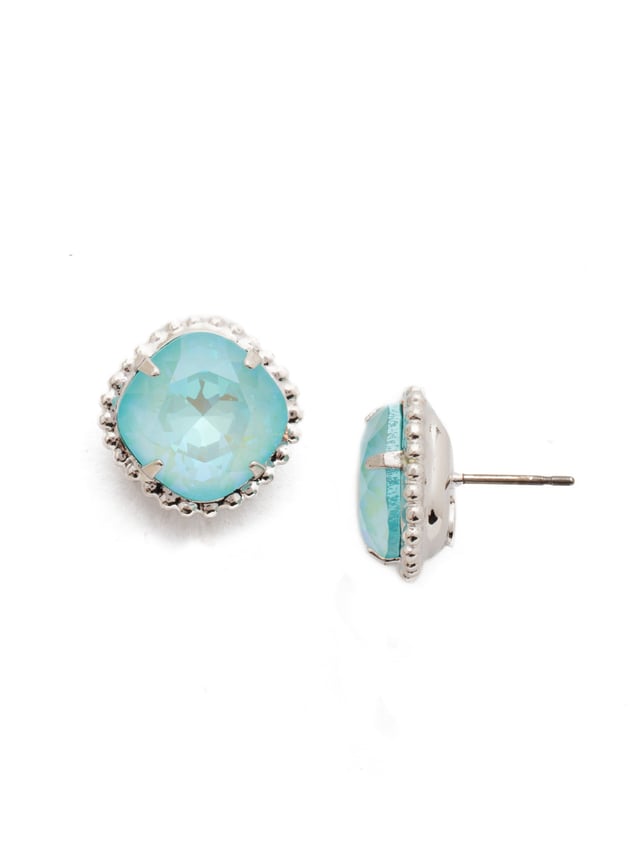 Cushion-Cut Solitaire Stud Earrings - EBX10RHSSU