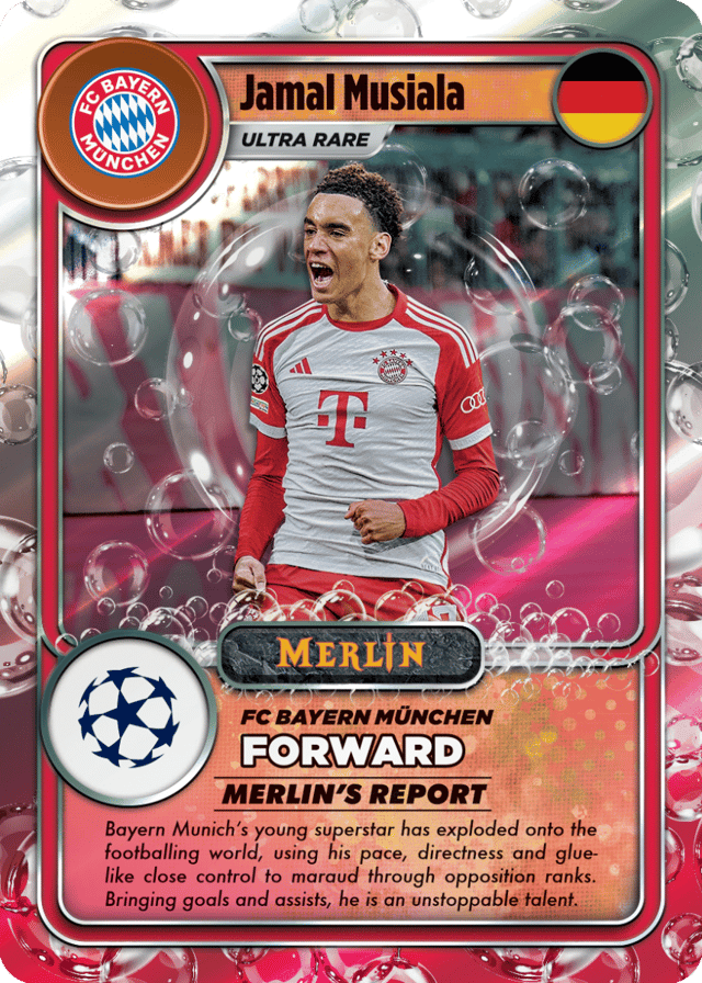 2023-24 Topps Merlin UEFA Club Competitions - Value Box